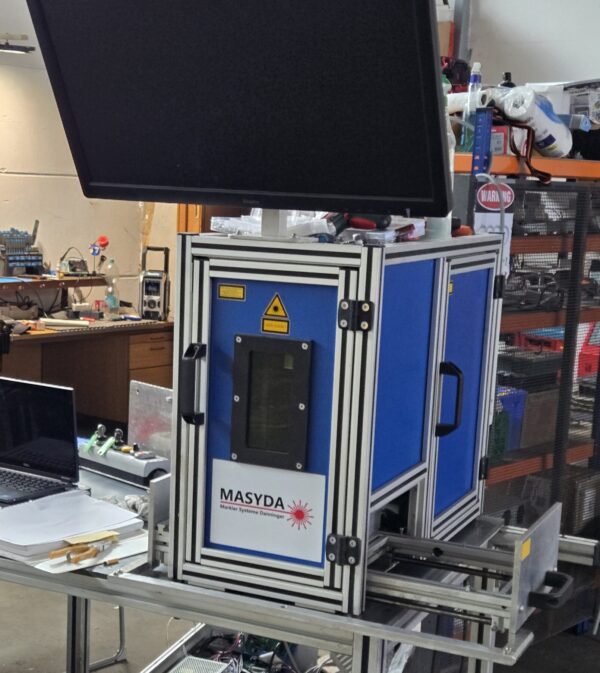 Fiberlaser Maschine Komplett ! Schiebetisch für halbautomatisches arbeiten